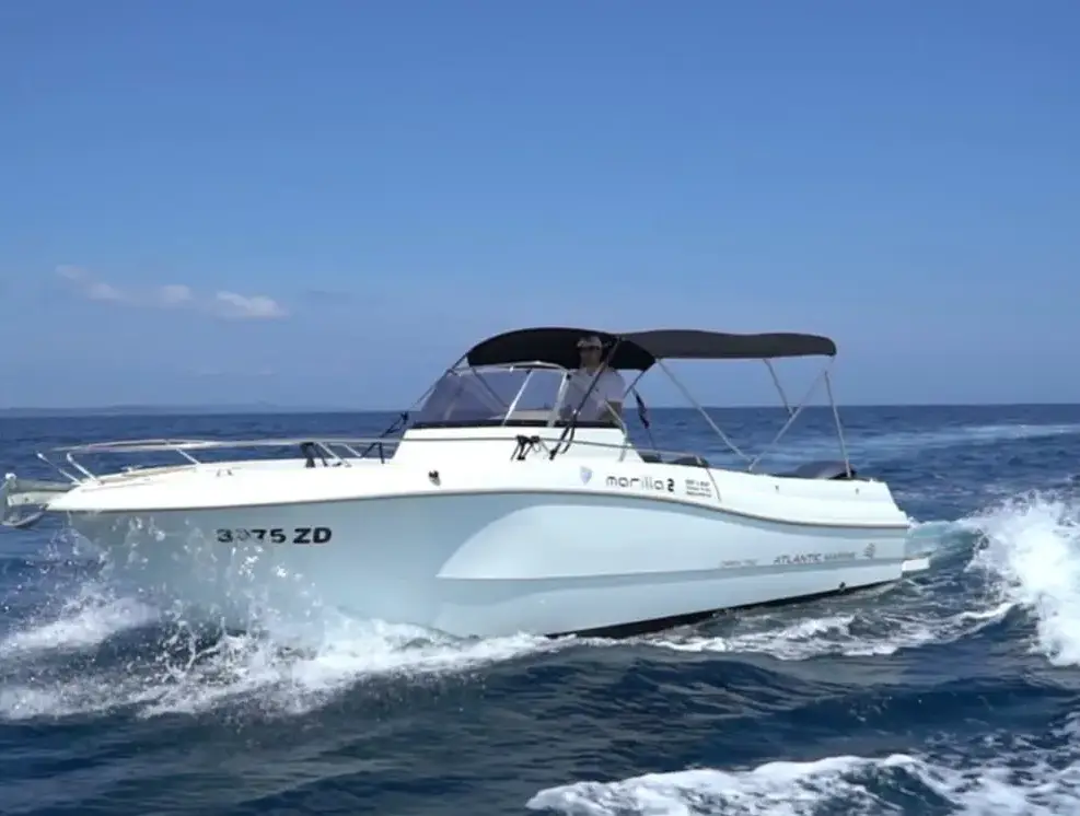 Atlantic 750 Open for private boat rental in Zadar